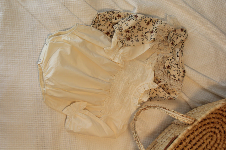Elegant Lace Romper